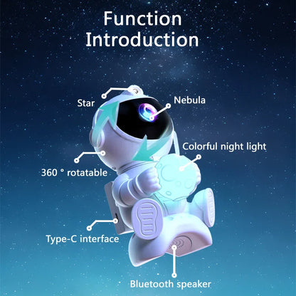 Astronaut Galaxy Projector light modes